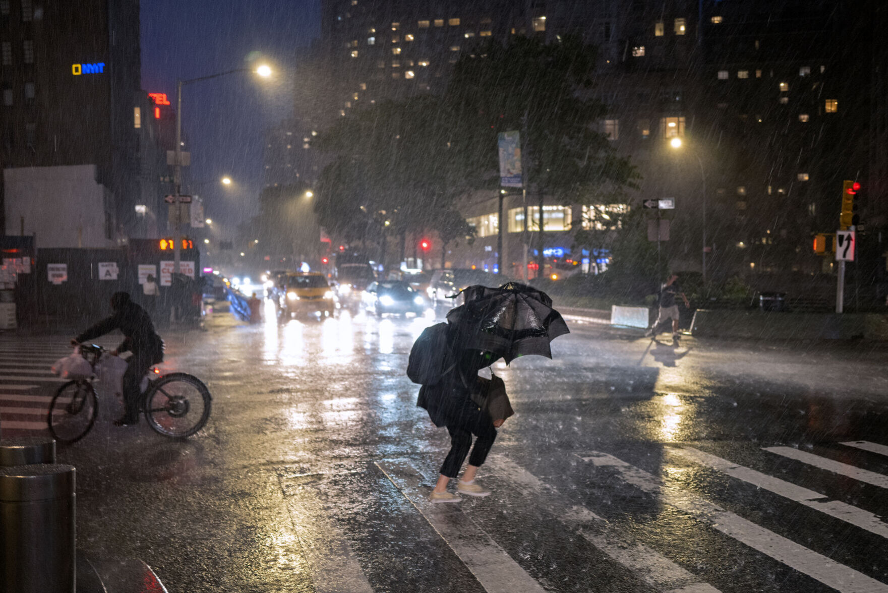 APTOPIX Tropical Weather New York